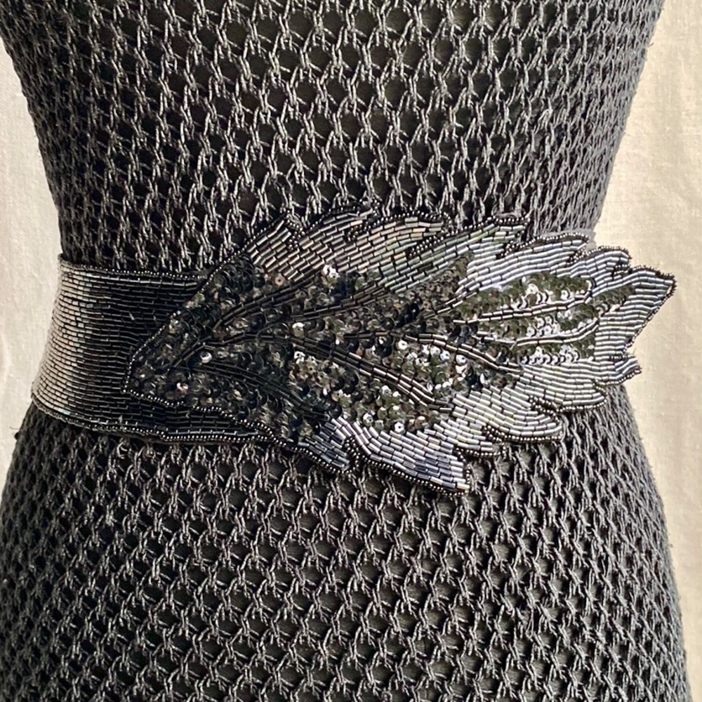Vintage Glass Beaded Belt